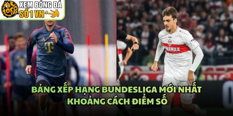 Bảng Xếp Hạng Bundesliga Mới Nhất
