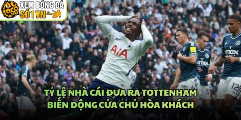 Tỷ Lệ Nhà Cái Đưa Ra Tottenham